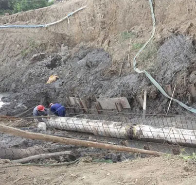 德感工業園焱煉段截污干管及東方紅大橋段截污干管邊坡整治工程